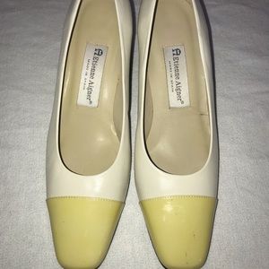 etienne aigner block heel